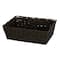 Household Essentials Dark Brown Wicker Storage Basket Set